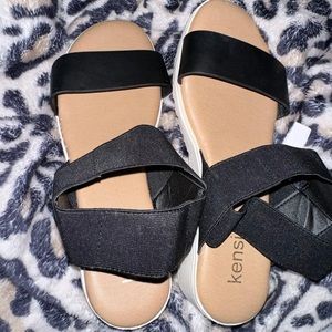 Kensie Black Sandals
